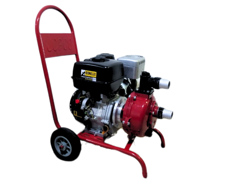 MOTOBOMBA ALTA PRESION 2X2 -16 HP GASOLINERO