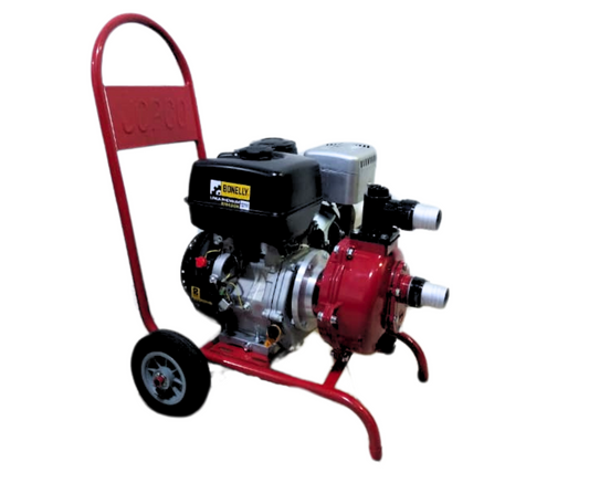 MOTOBOMBA ALTA PRESION 2X2 -16 HP GASOLINERO