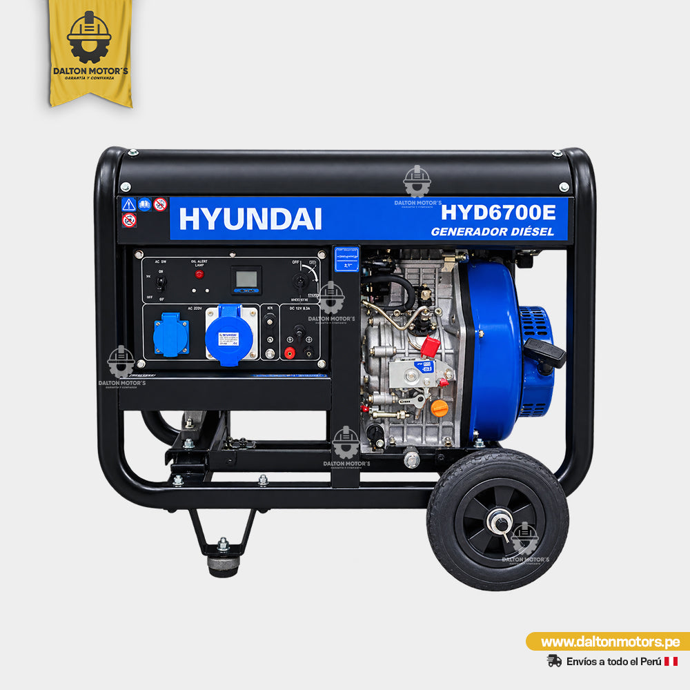 Generador Hyundai Diesel 5.5KW 6700E
