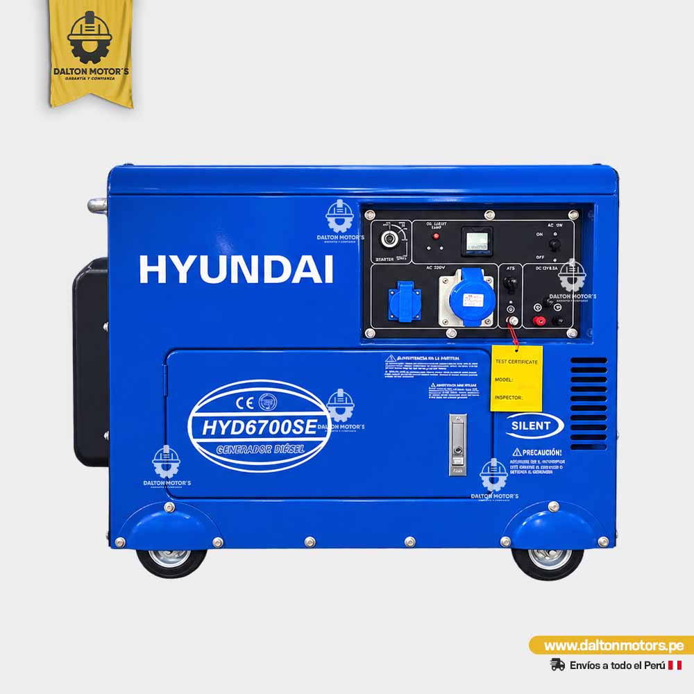 Generador Hyundai Diesel 5.5KW 6700e