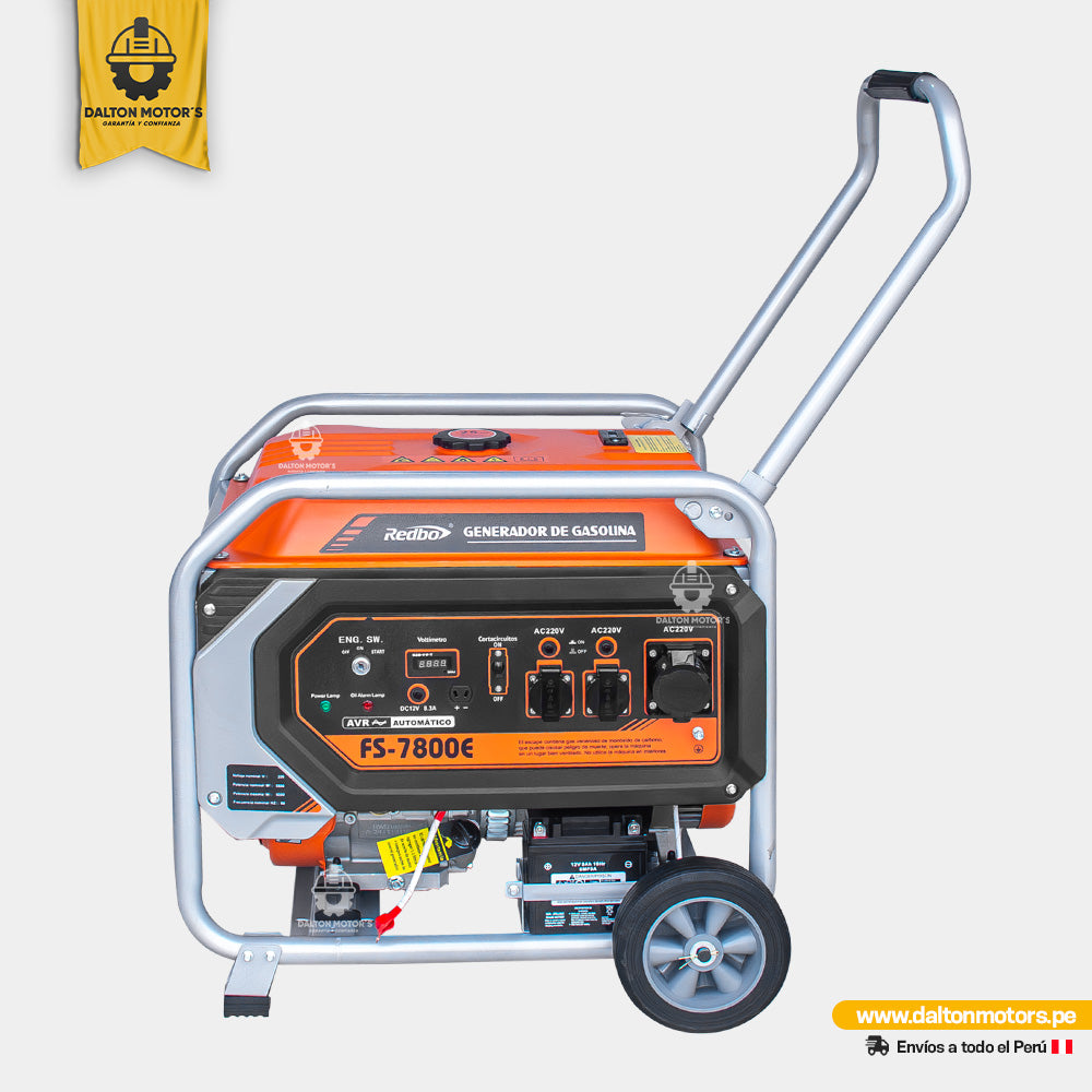 Generador Redbo 7800E