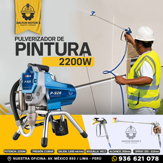 Pulverizador de Pintura 2200W