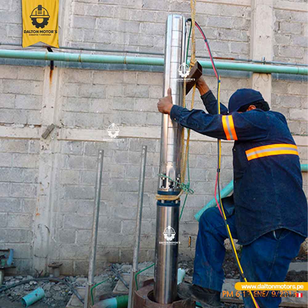 Electrobomba sumergible 10HP Trif. 380V