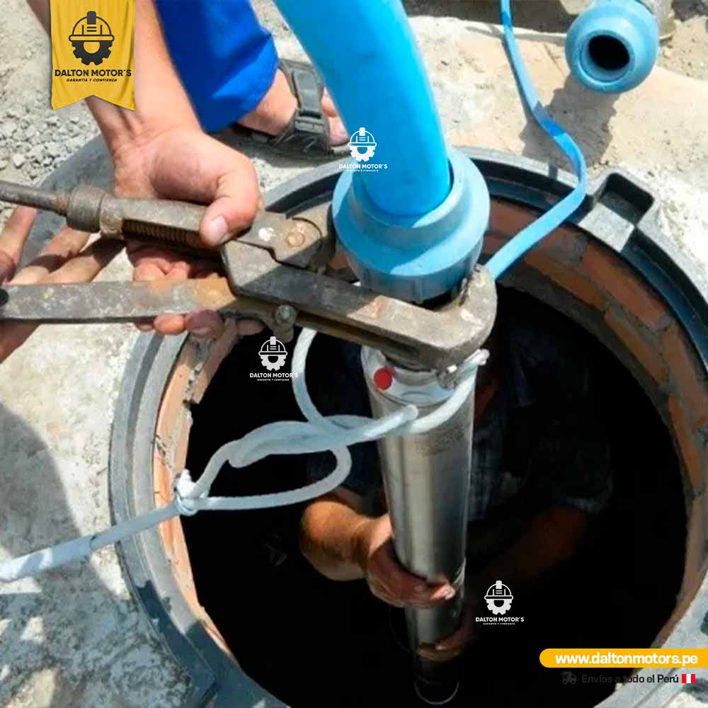 Electrobomba sumergible 10HP Trif. 380V