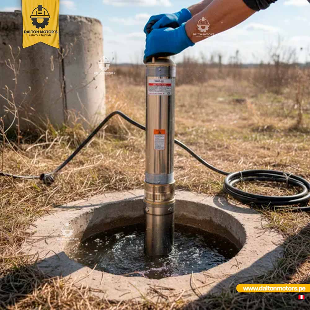 Electrobomba sumergible 3HP
