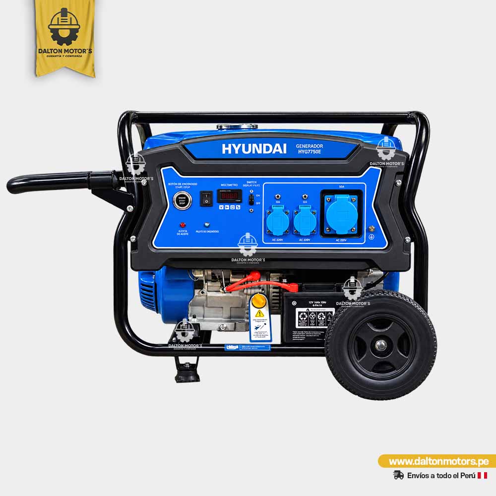 Generador Hyundai 6.2KW 7750E