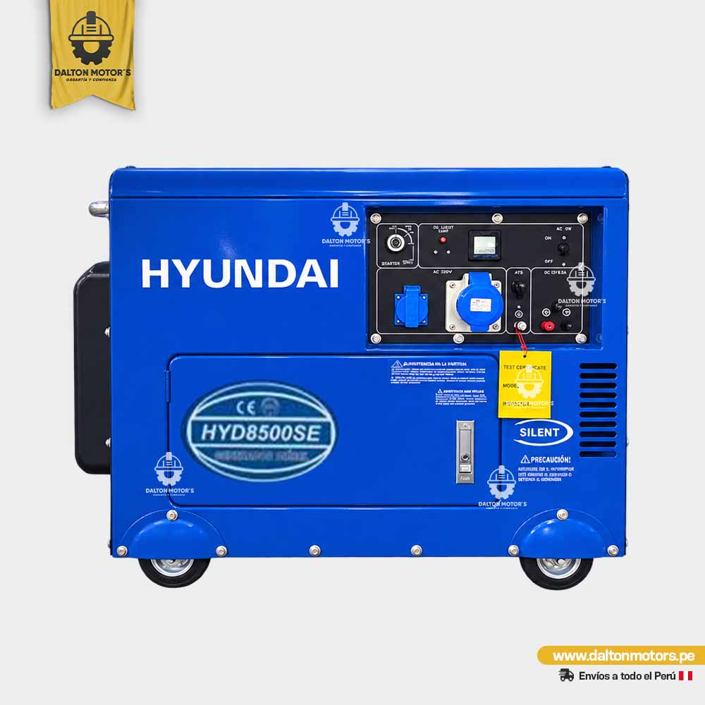 Generador Hyundai Diesel 7KW 8500e