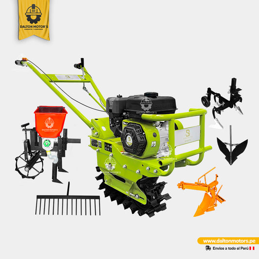 Motocultor Oruga Gasolinero 7.5HP