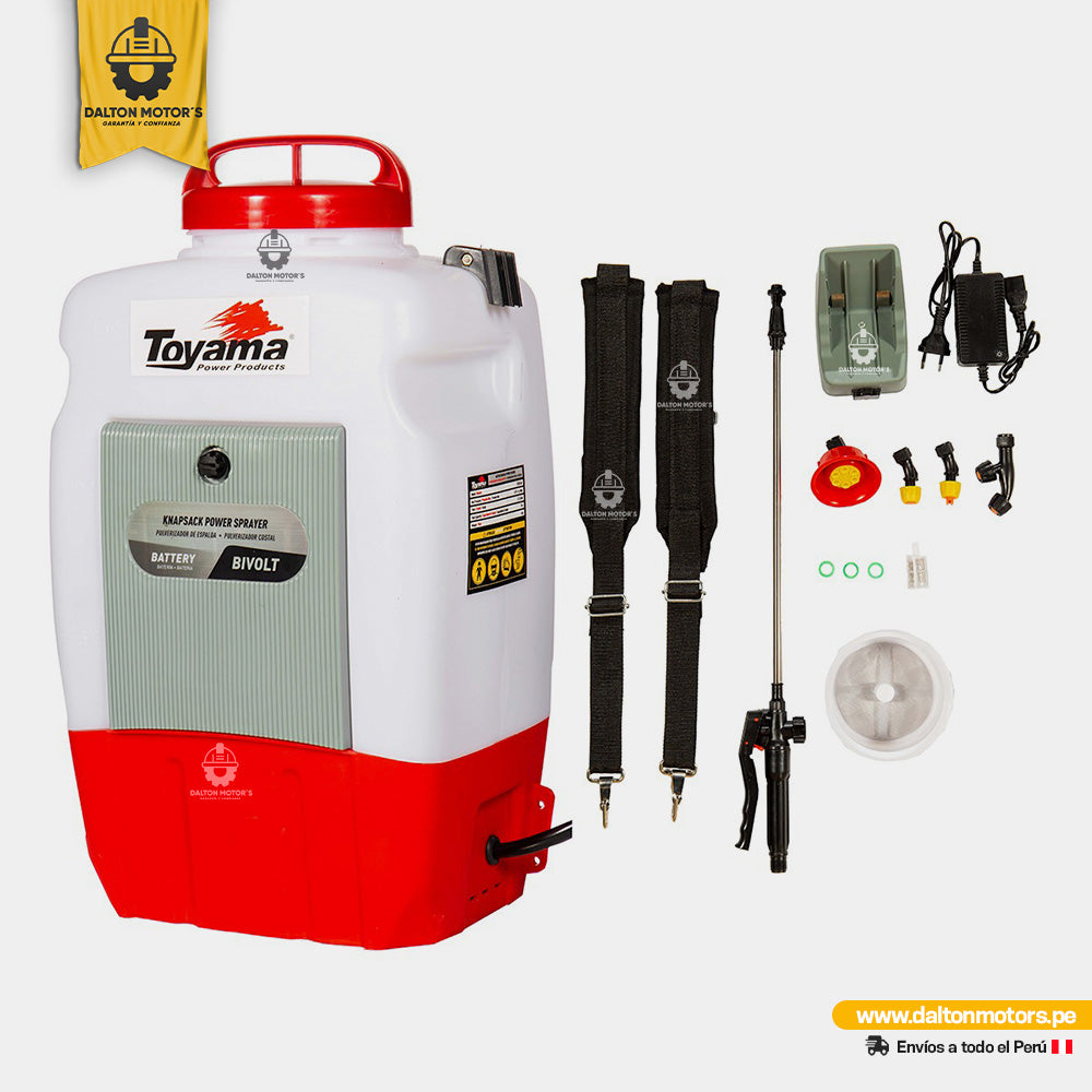 Pulverizadora a batería 16L Toyama