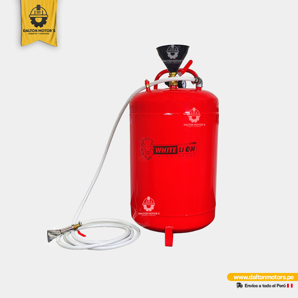 Champunera de 50L hierro White lion