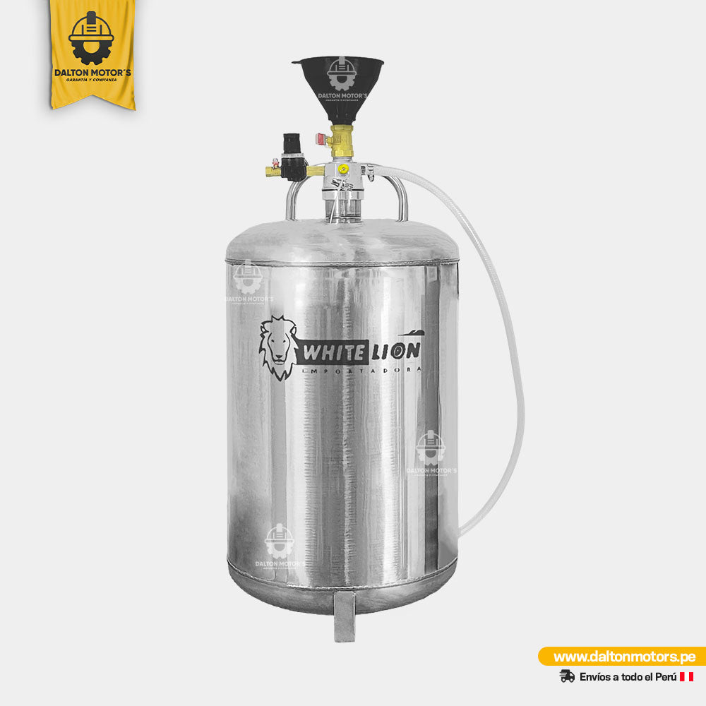 Champunera de acero 50L White Lion